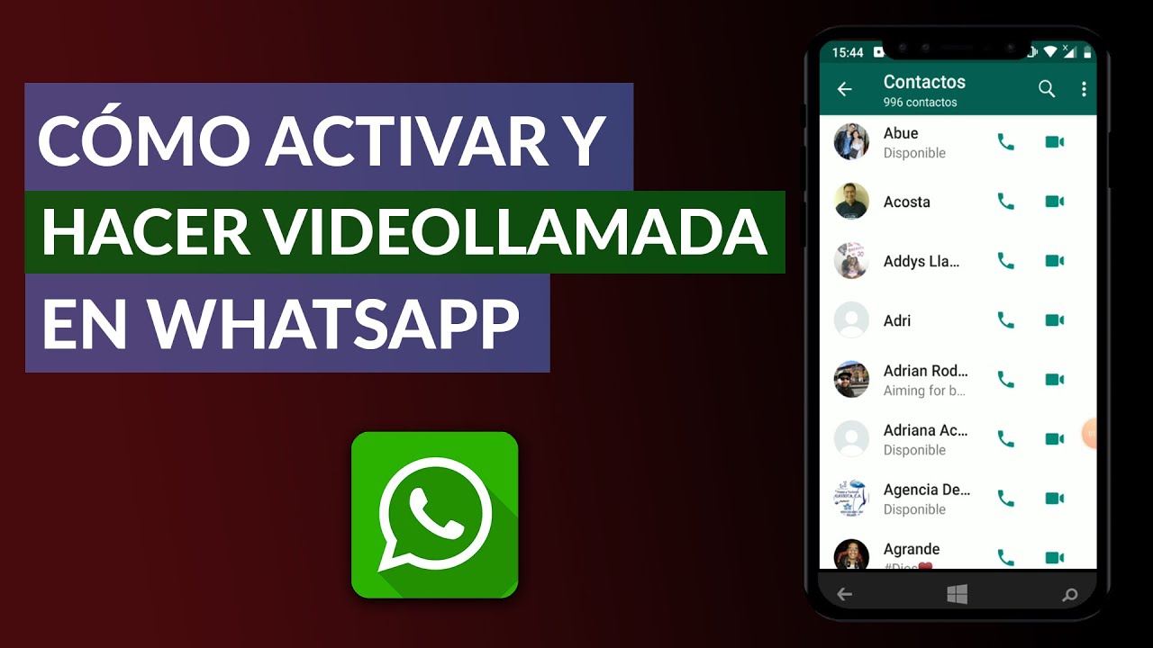 Cómo activar las videollamadas en WhatsApp paso a paso