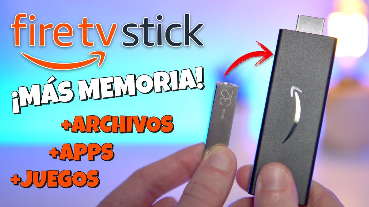 Cómo puedo ampliar la memoria de mi Fire TV Stick