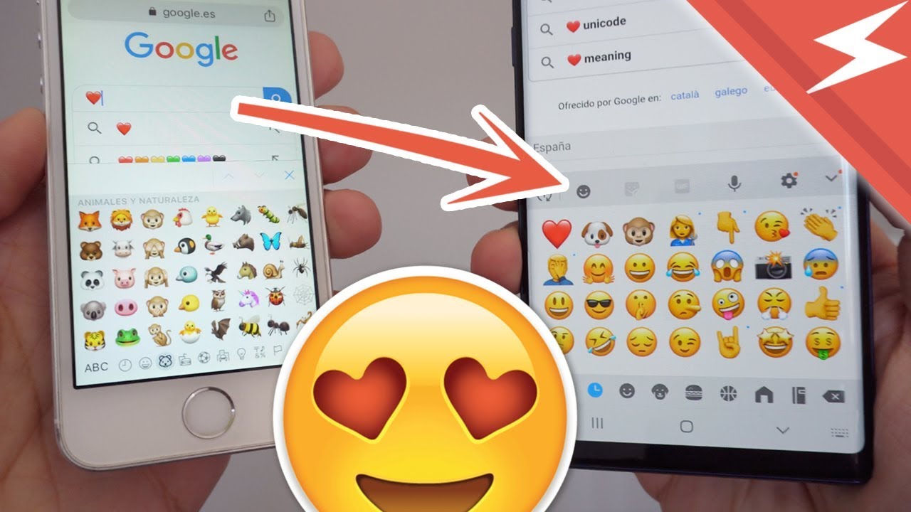 Cómo puedo usar emojis de iPhone en un dispositivo Android